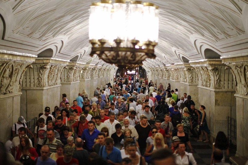 Moscow metro through the eyes of a foreigner