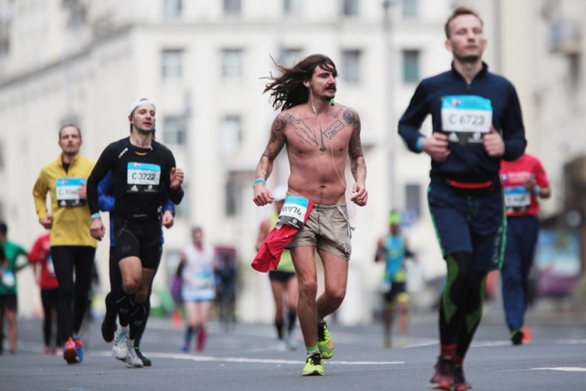 Moscow running: all the characters of the Moscow Marathon