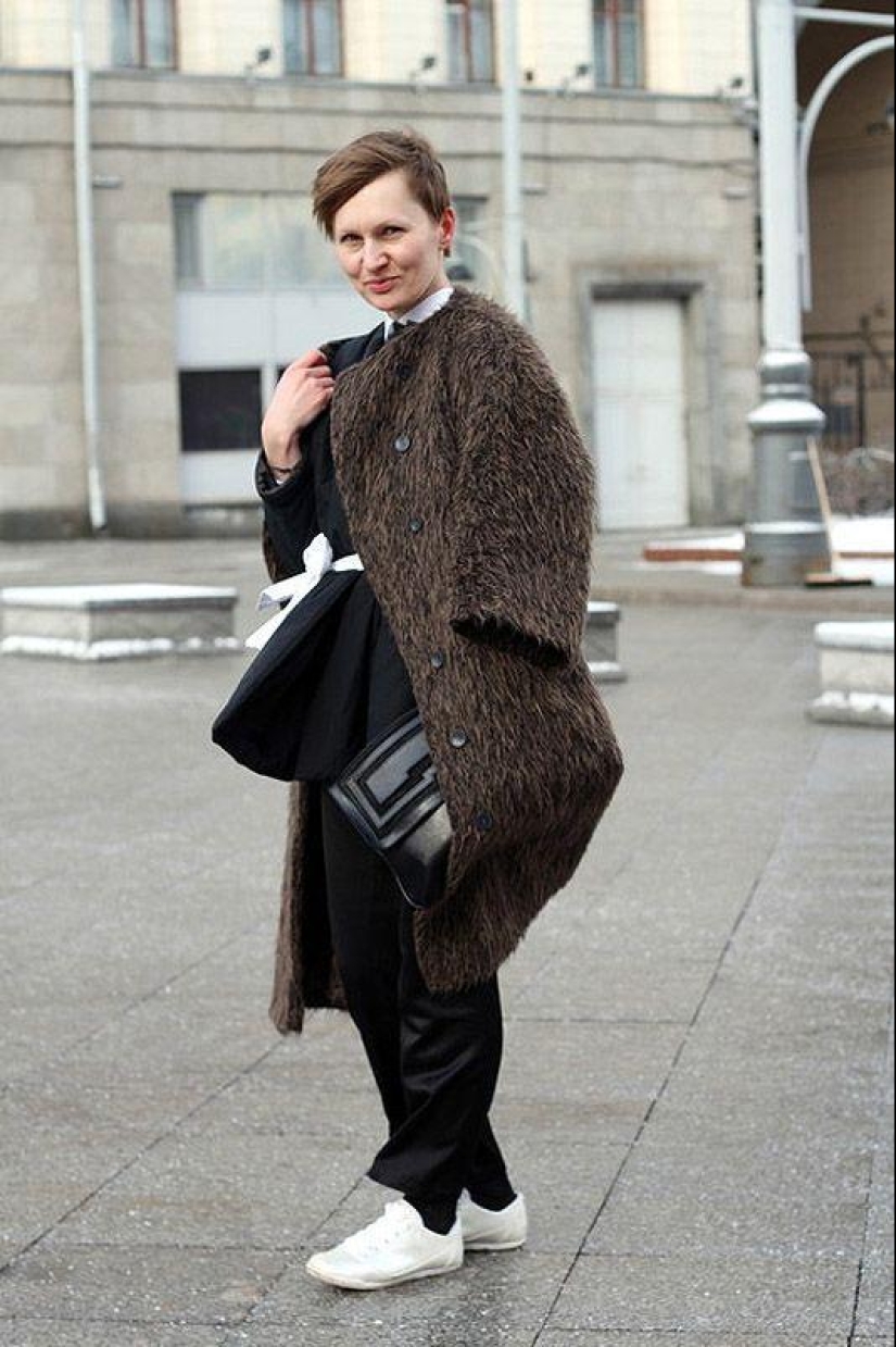 Moscow street style Moscow street style