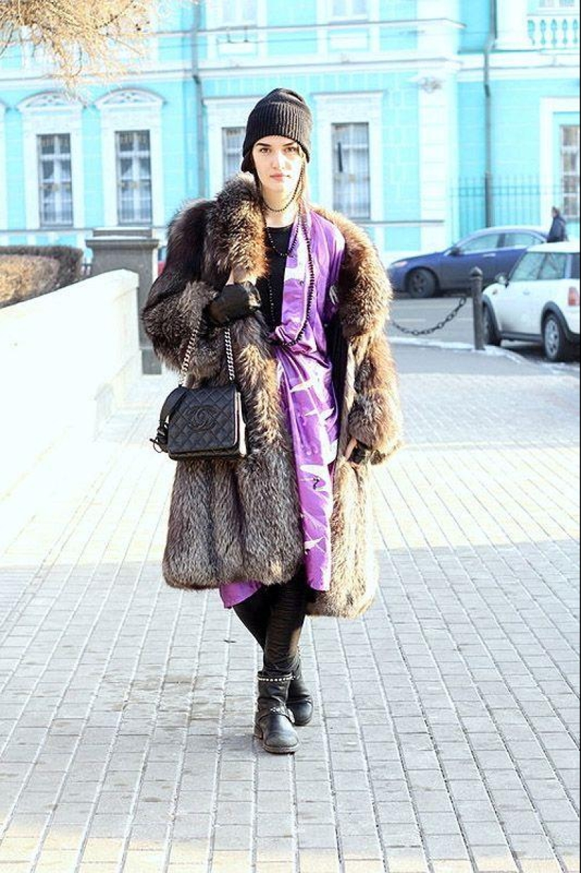 Moscow street style Moscow street style