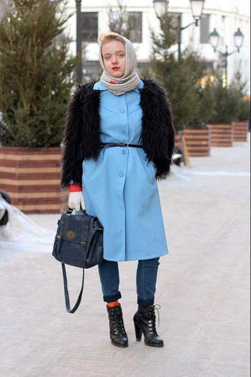 Moscow street style Moscow street style