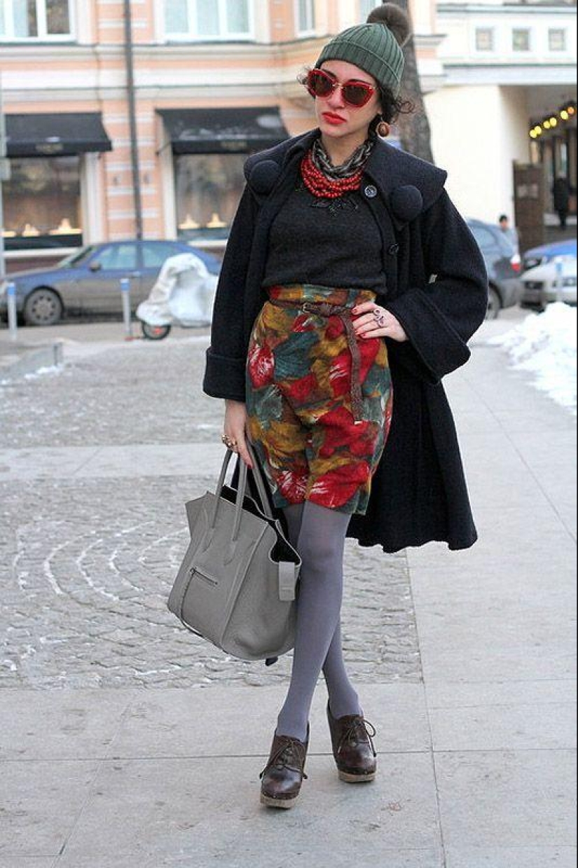 Moscow street style Moscow street style