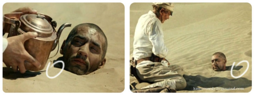 Movie clips in the film "White Sun of the Desert" Movie clips in the film "White Sun of the Desert"