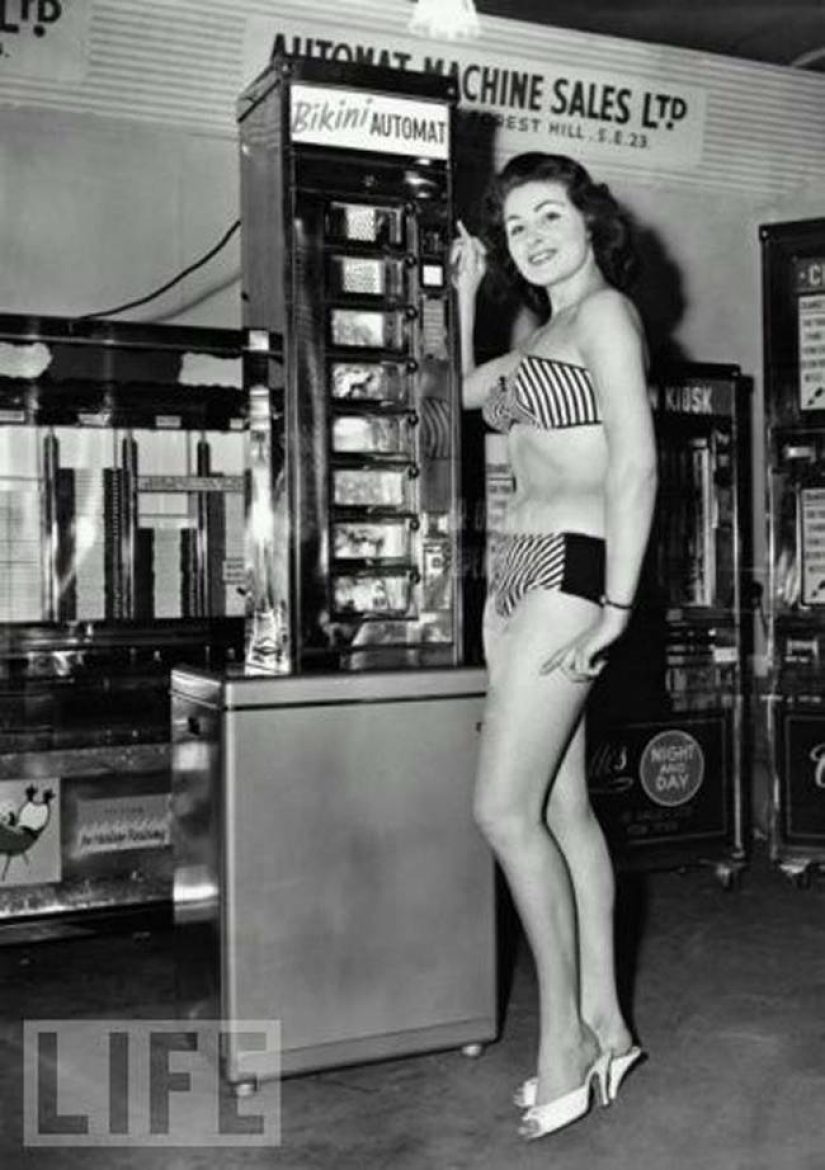 Máquinas expendedoras antiguas