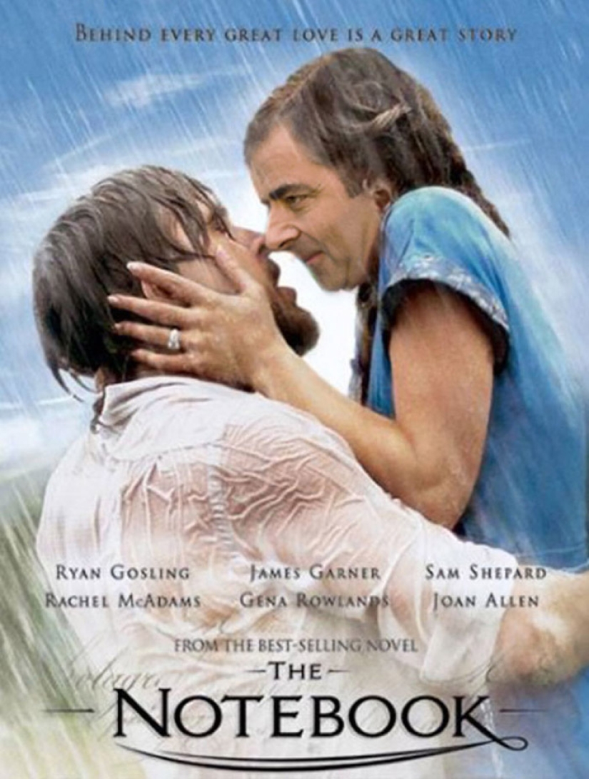 Mr. Bean starred in almost all the films, there is evidence