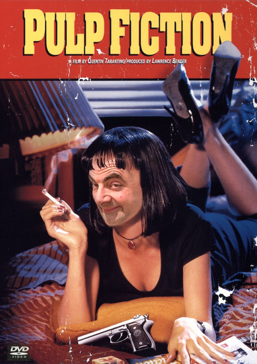 Mr. Bean starred in almost all the films, there is evidence