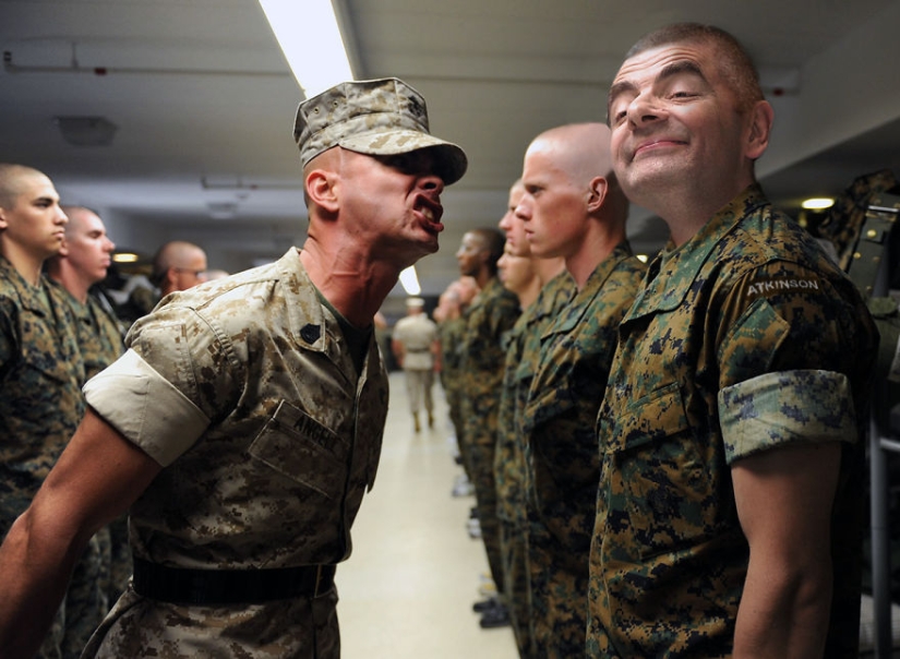 Mr. Bean starred in almost all the films, there is evidence