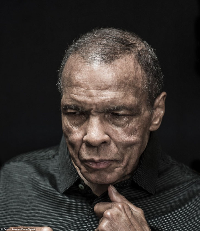 Muhammad Ali's last photo shoot after 32 years of Parkinson's disease Muhammad Ali's last photo shoot after 32 years of Parkinson's disease
