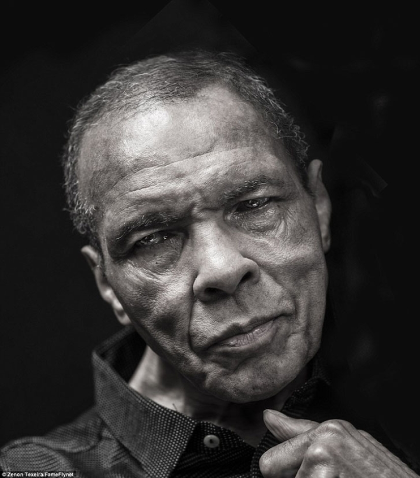 Muhammad Ali's last photo shoot after 32 years of Parkinson's disease Muhammad Ali's last photo shoot after 32 years of Parkinson's disease