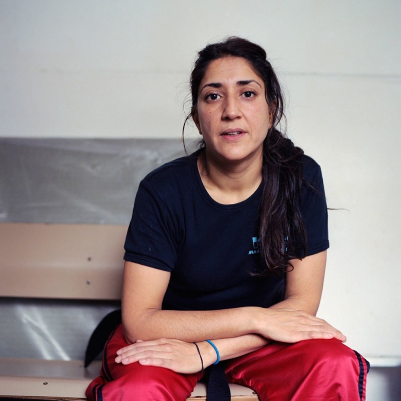 "Mujeres con puños": Kickboxers después de la pelea "Mujeres con puños": Kickboxers después de la pelea