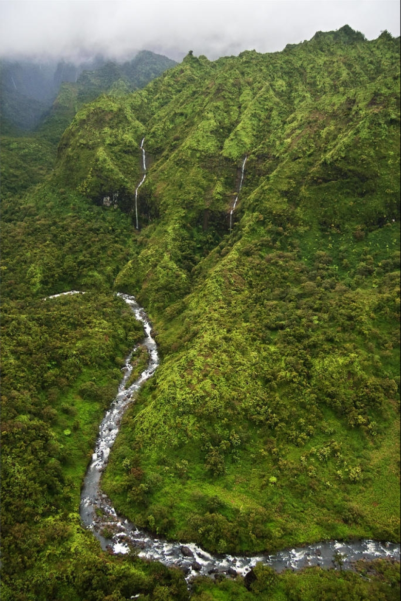 Muro de lágrimas: Honokohau Falls en Hawái