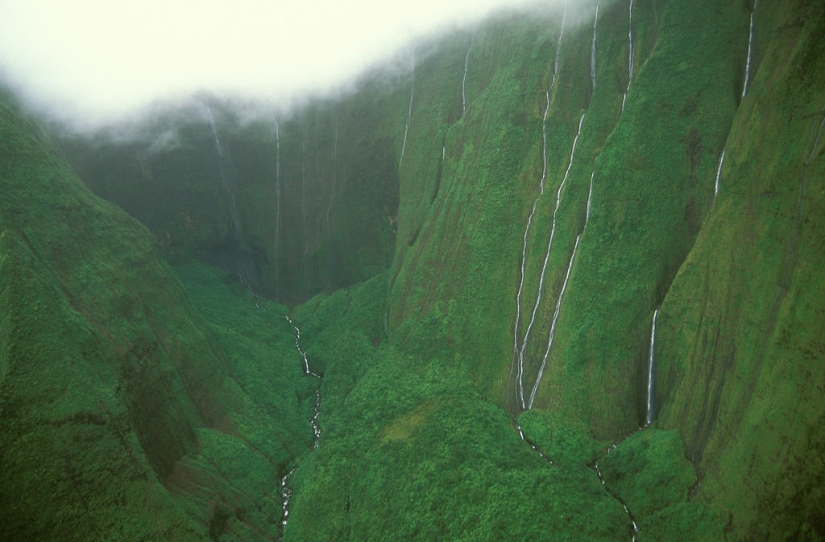 Muro de lágrimas: Honokohau Falls en Hawái