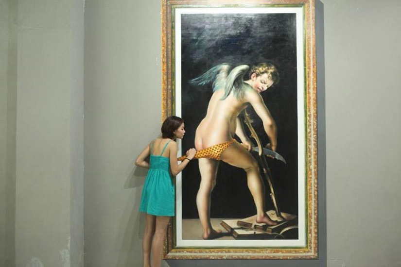 Museum with three-dimensional paintings that will help you become a piece of great art Museum with three-dimensional paintings that will help you become a piece of great art