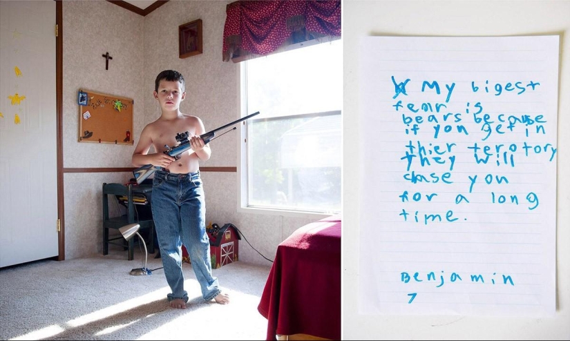 "My first rifle" - American children pose with their weapons