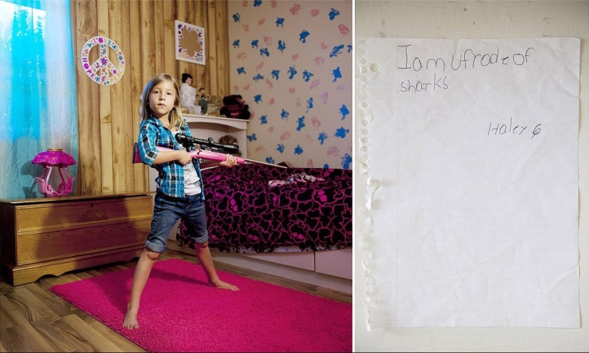 "My first rifle" - American children pose with their weapons