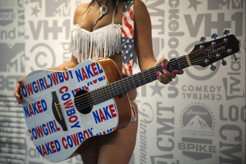 Naked Times Square Cowboy