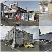 Namie ghost town in Japan