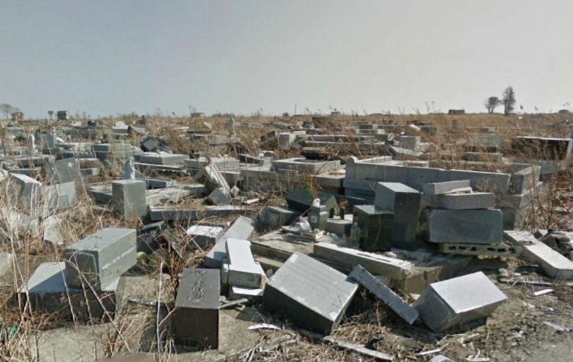 Namie ghost town in Japan