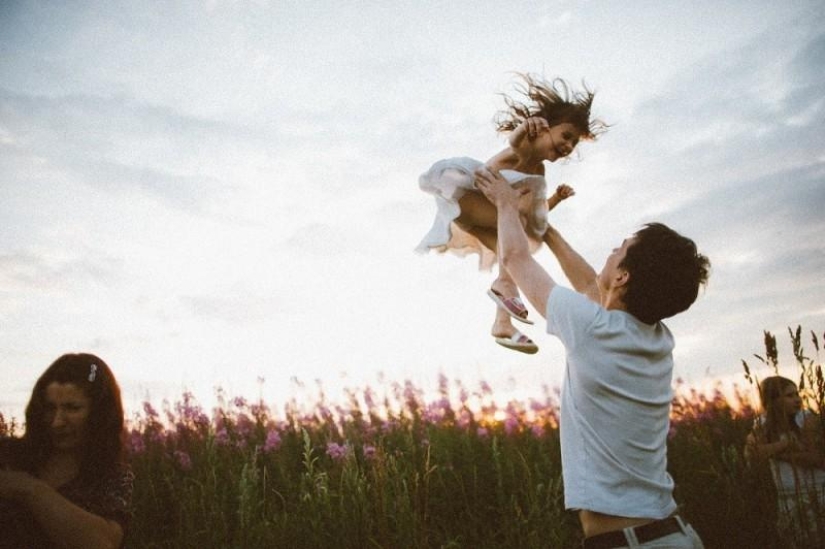 Naughty childhood in the countryside