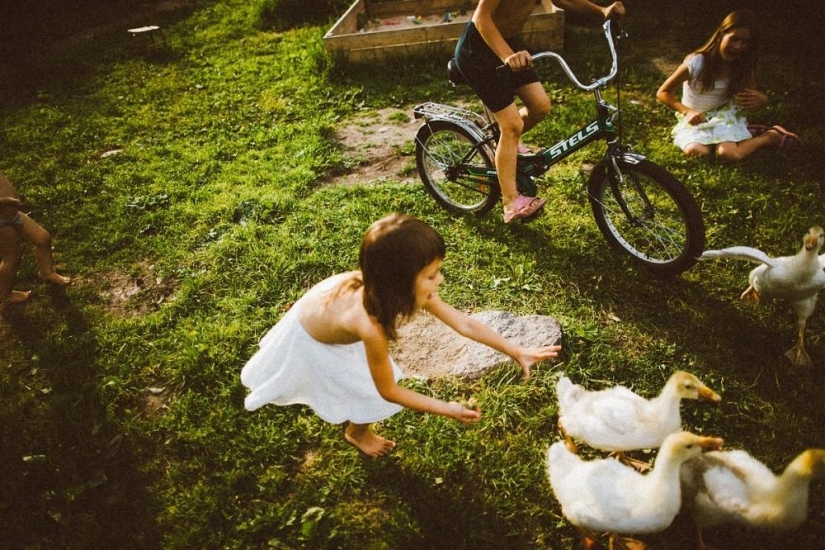 Naughty childhood in the countryside Naughty childhood in the countryside