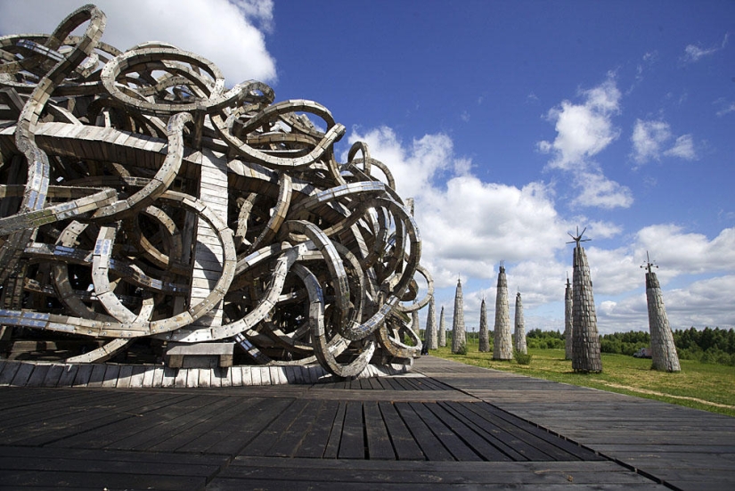 Negocio inusual. Nikola Lenivets