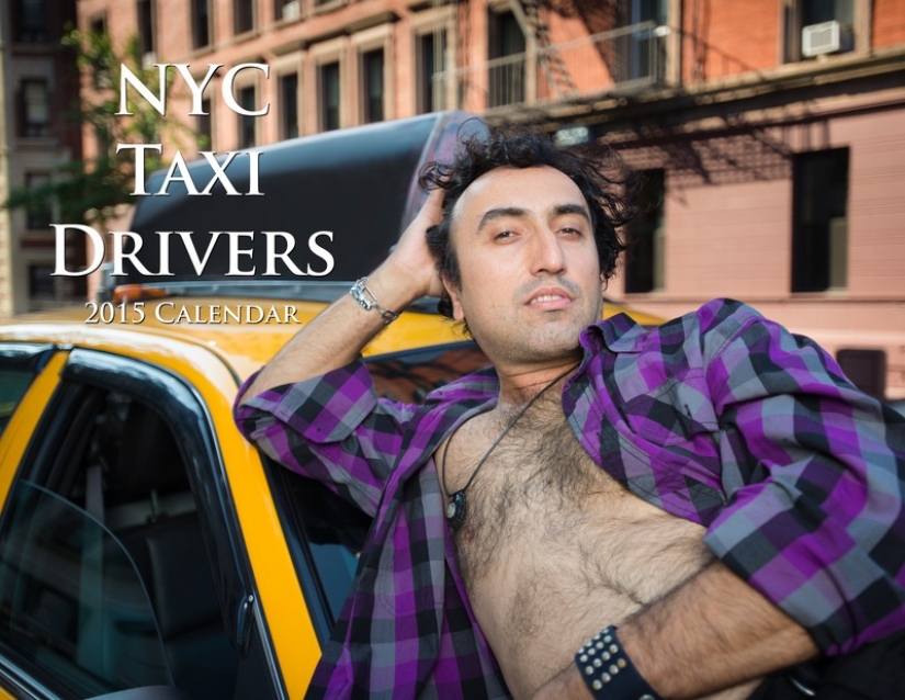 New York taxi drivers starred again for anti-glamour calendar