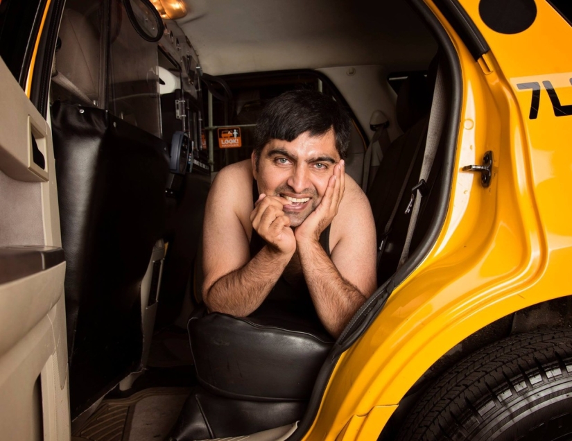 New York taxi drivers starred again for anti-glamour calendar
