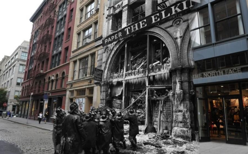 New York then and now