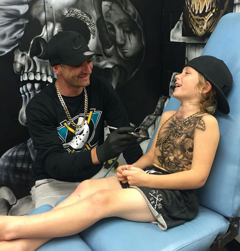 New Zealand master makes gorgeous tattoos for sick children New Zealand master makes gorgeous tattoos for sick children