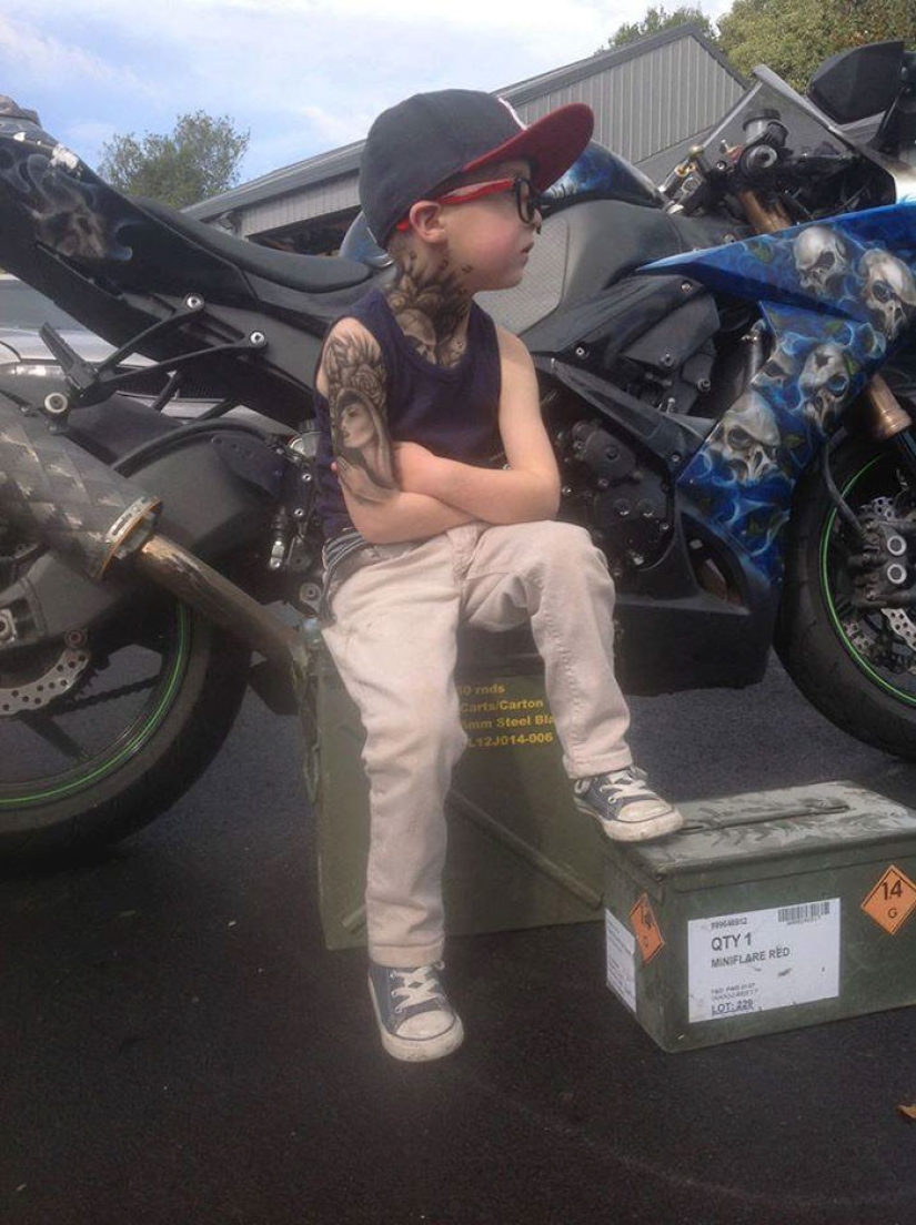 New Zealand master makes gorgeous tattoos for sick children New Zealand master makes gorgeous tattoos for sick children