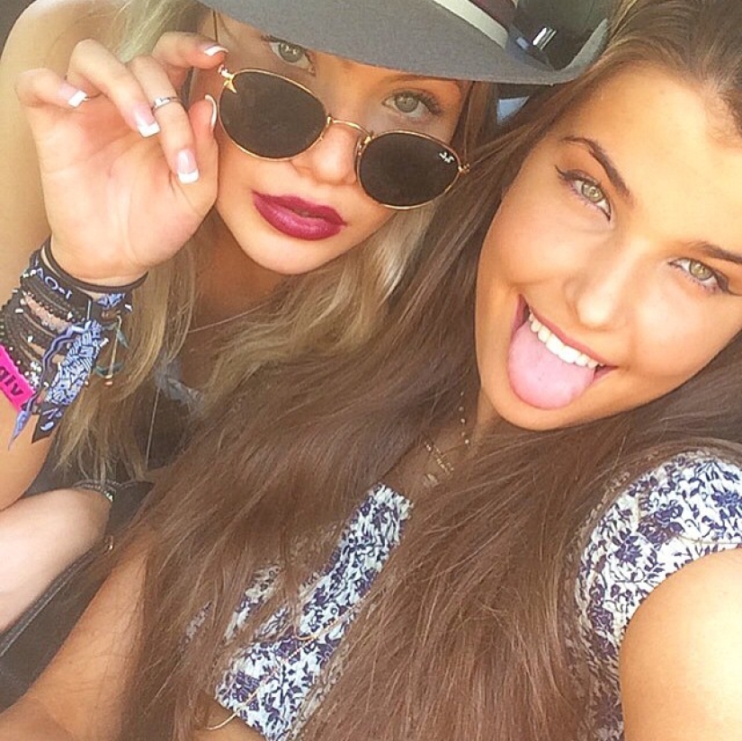 Niña de 16 años fue al festival y se convirtió en estrella de Instagram Niña de 16 años fue al festival y se convirtió en estrella de Instagram