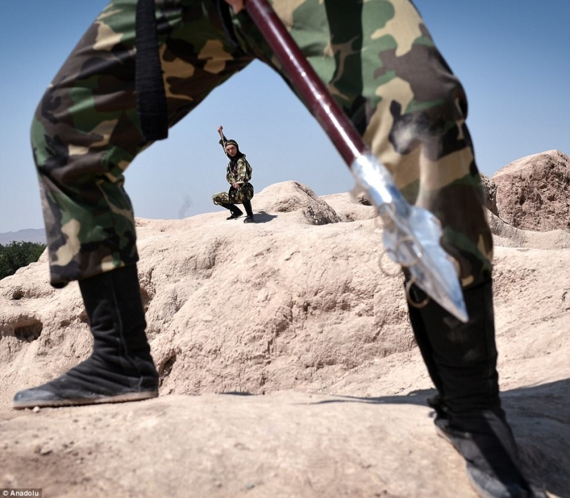 Ninja in hijabs: how iranian women learn martial arts in the desert