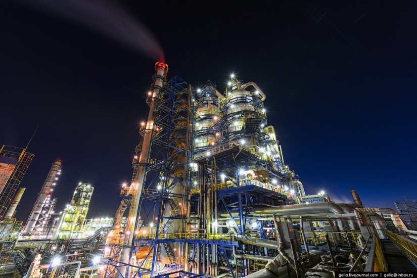 Nizhnekamsk is the capital of petrochemistry and oil refining in Russia