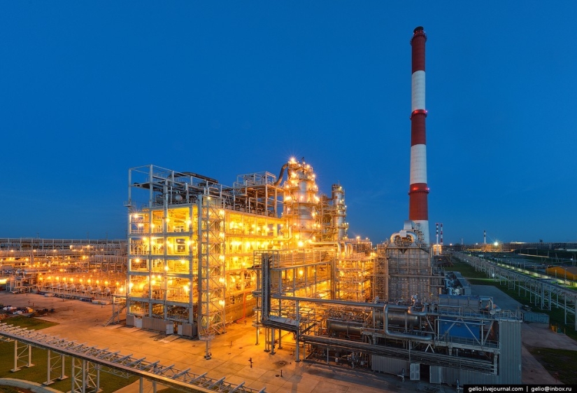 Nizhnekamsk is the capital of petrochemistry and oil refining in Russia