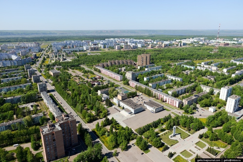 Nizhnekamsk is the capital of petrochemistry and oil refining in Russia