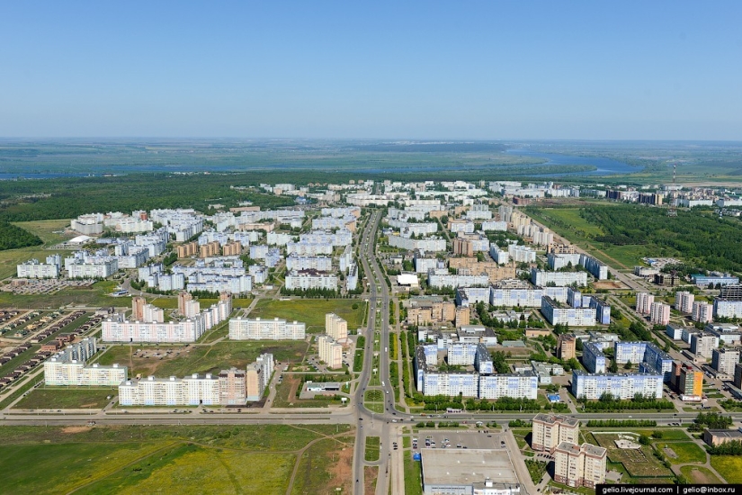 Nizhnekamsk is the capital of petrochemistry and oil refining in Russia