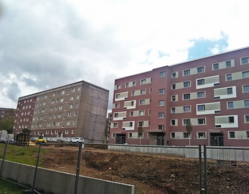 No se puede demoler, reparar: cómo los alemanes convierten su "Khrushchevki" en una vivienda digna