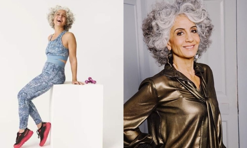Not "grandmothers": models aged 50+ who still hold the brand