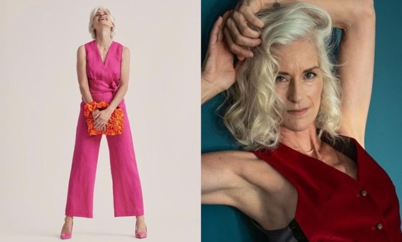 Not "grandmothers": models aged 50+ who still hold the brand