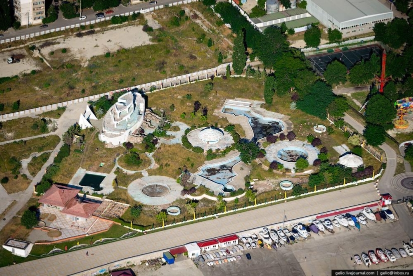 Novorossiysk and Gelendzhik from a height Novorossiysk and Gelendzhik from a height