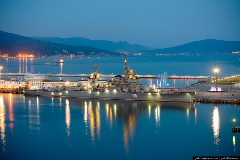 Novorossiysk y Gelendzhik desde una altura