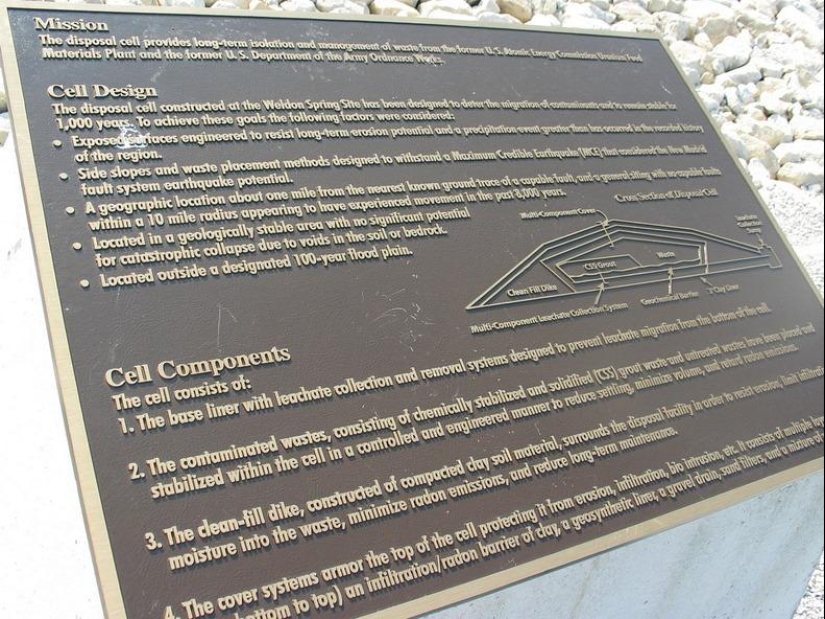 Nuclear waste dump has become a tourist attraction