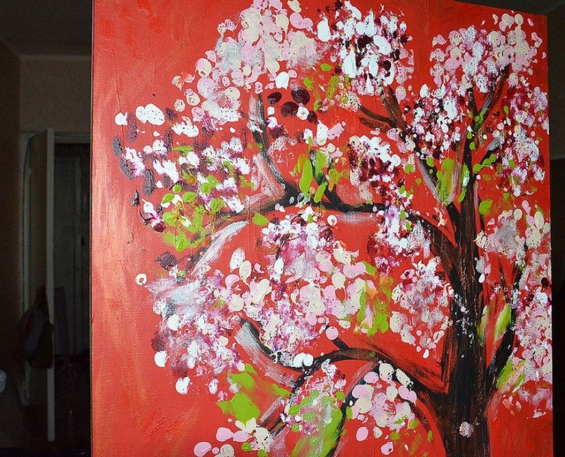 Nude painting: this girl paints pictures with her breasts! Nude painting: this girl paints pictures with her breasts!