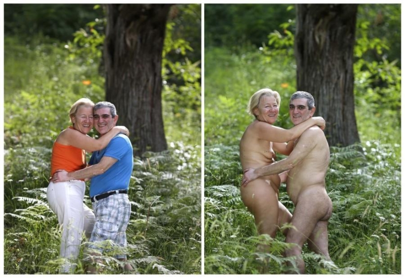 Nudist gathering in Italy