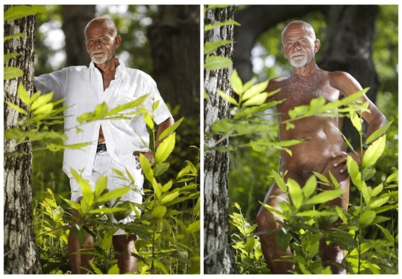 Nudist gathering in Italy