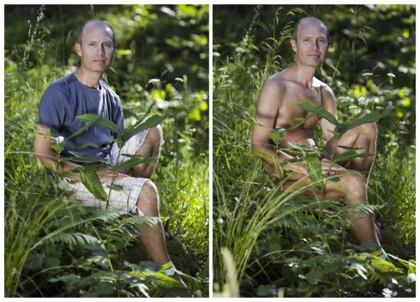 Nudist gathering in Italy