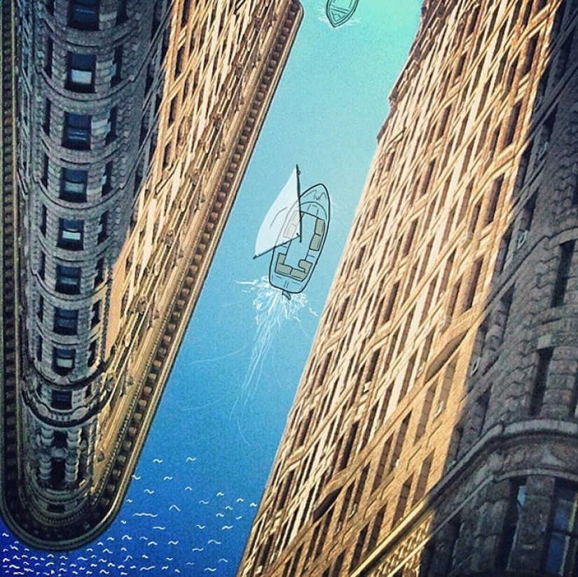 Nueva York alegre a través de los ojos de Eliska Podzimkova