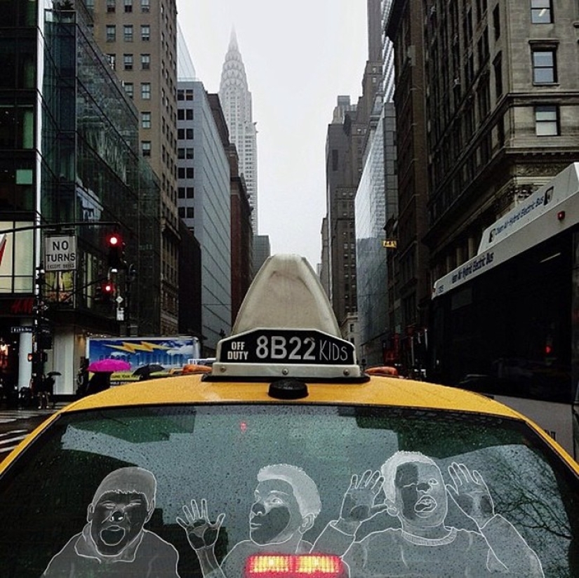 Nueva York alegre a través de los ojos de Eliska Podzimkova