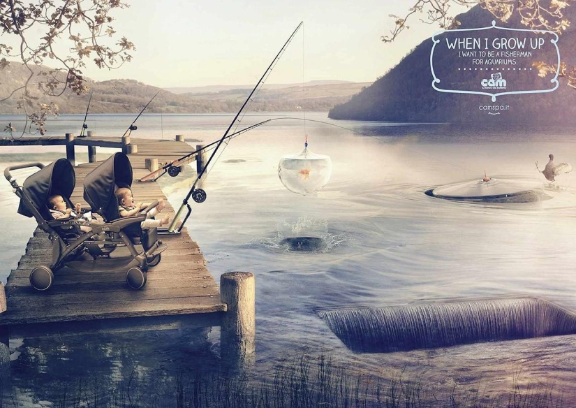 Obras maestras publicitarias: el mundo a través de los ojos de un niño