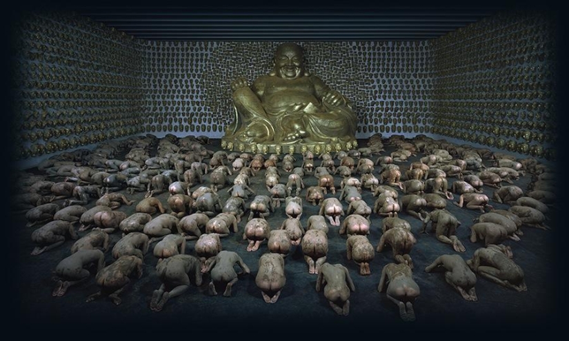 Obras monumentales del fotógrafo chino Wang Qingsong